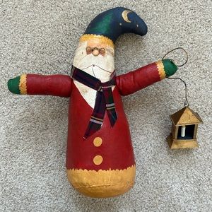 Folk art Santa figurine